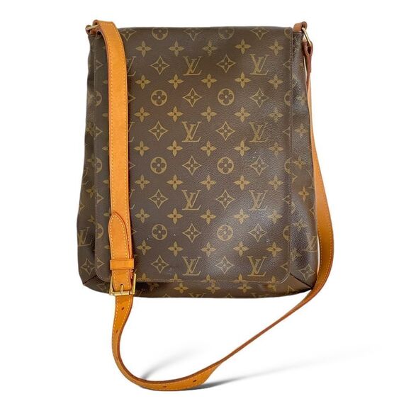 LOUIS VUITTON Vintage RARE Crossbody Flap Bag - Picture 1 of 13